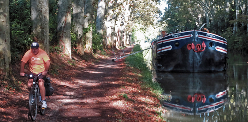 Alegria biking and barging in Midi