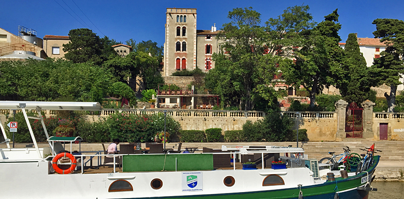 Emma barge cruise on Canal du Midi in Southern France