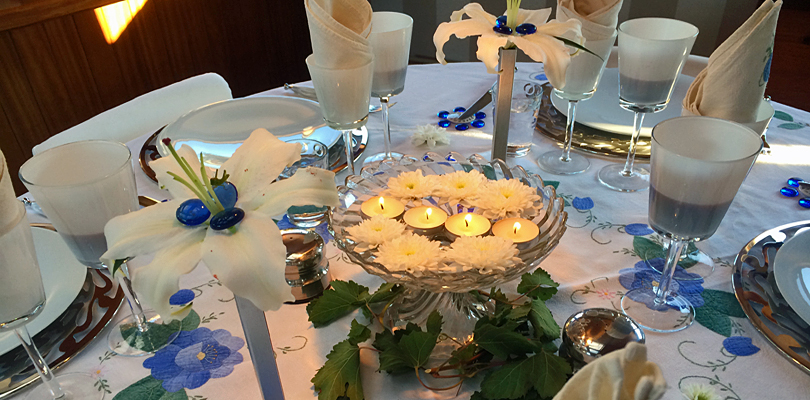 Esperance artistic nightly table settings