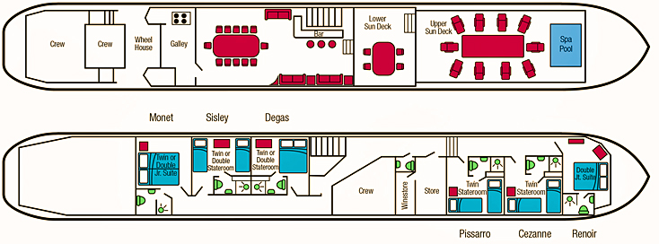 L'IMPRESSIONNISTE Floorplan