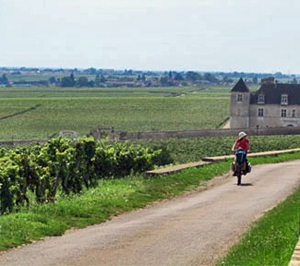 Biking the vineyards with barge Rendez-vous