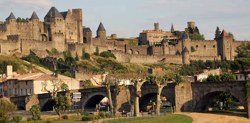 Anjodi visits Carcassonne