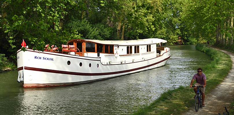 Roi Soleil on Canal du Midi