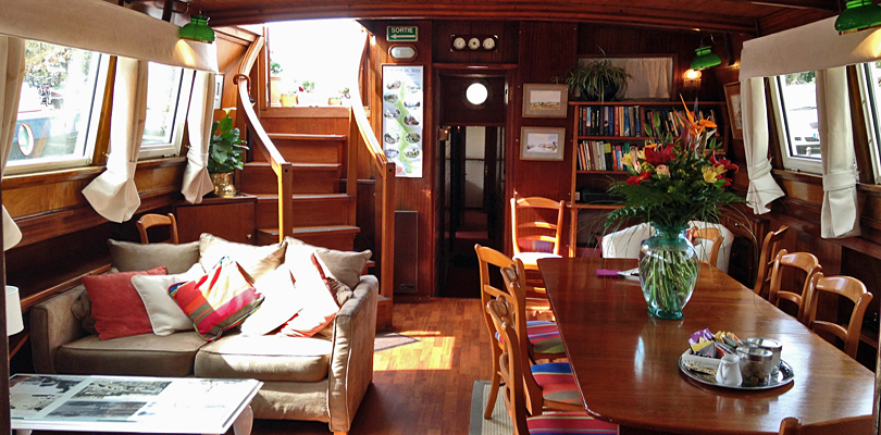 Athos stairs to interior