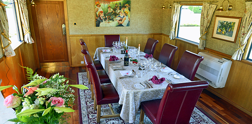 L'Impressioniste dining area