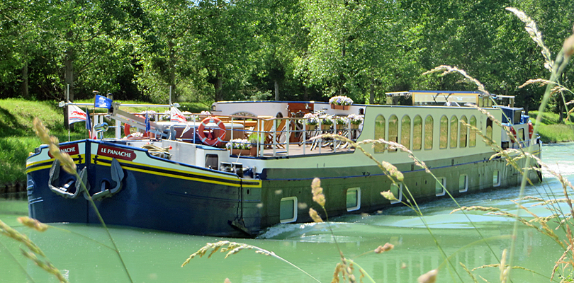 Panache  barge cruise in Alsace, France