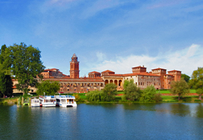 The beautiful city and gardens of Mantua