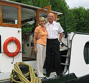 Meanderer owners Susan & George Kovalick