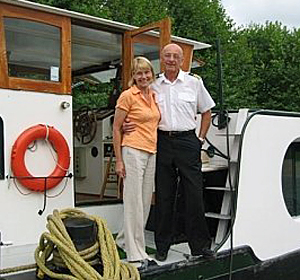 Meanderer owners Susan & George Kovalick Meanderer owners Susan & George Kovalick