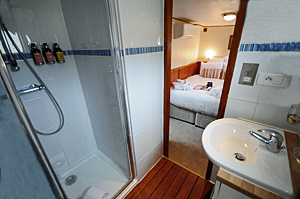 All ensuite cabins on L'Art de Vivre