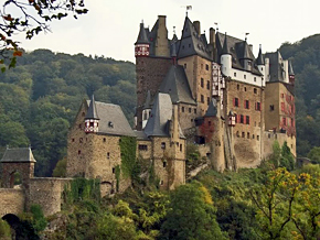 12th century Burg Eltz (Eltz Castle) on the Moselle River, Germany