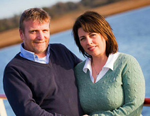 Owners Ruairi Gibbons and Olivia Power