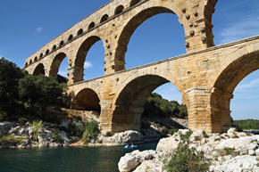 Pont du Gard near Arles in Provence